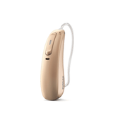The Hearing Aid Phonak Audeo Paradise 50/90 in sand by Auzen with premium audiology service online. 