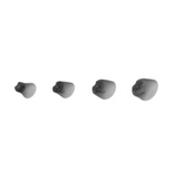 Belüftete Kuppeln in den Größen 4 mm (XS), 6 mm (S), 8 mm (M) und 10 mm (L) für Signia Pure Charge und Go T AX Hörgeräte